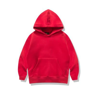 Sudaderas con capucha simples de alta calidad 100% algodón estilo fresco para niños